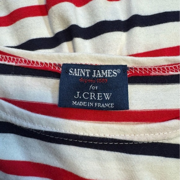 Saint James For Ralph Lauren Striped Long Sleeve Tee - Picture 6 of 8
